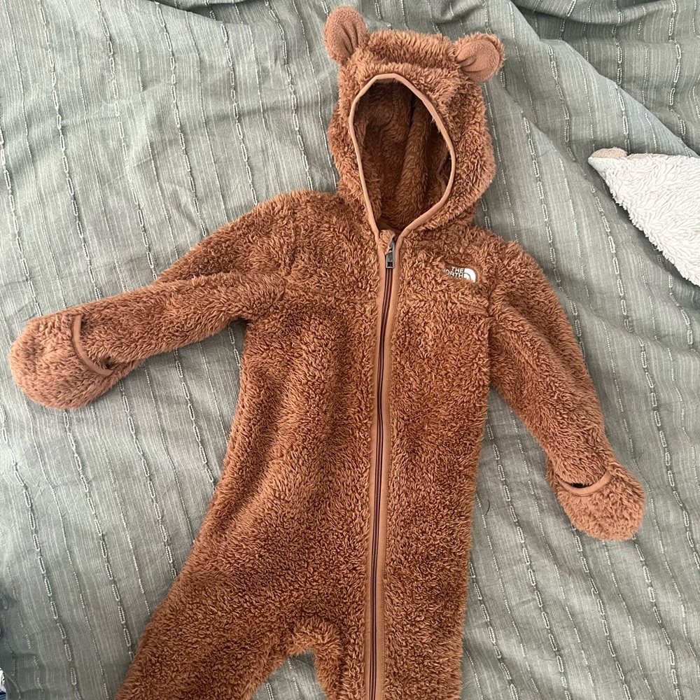 North Face Fleece Snowsuit